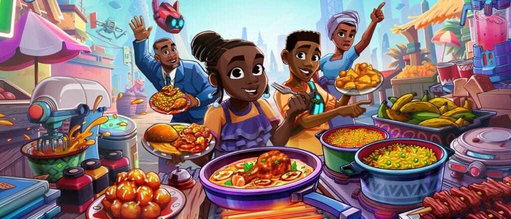 尼日利亚为 Jollof Rice 准备了新的手机游戏《Iwájú：新星厨师》