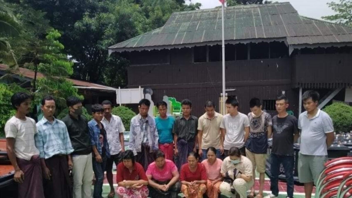 中国和缅甸公民因赌博在苗瓦迪被捕