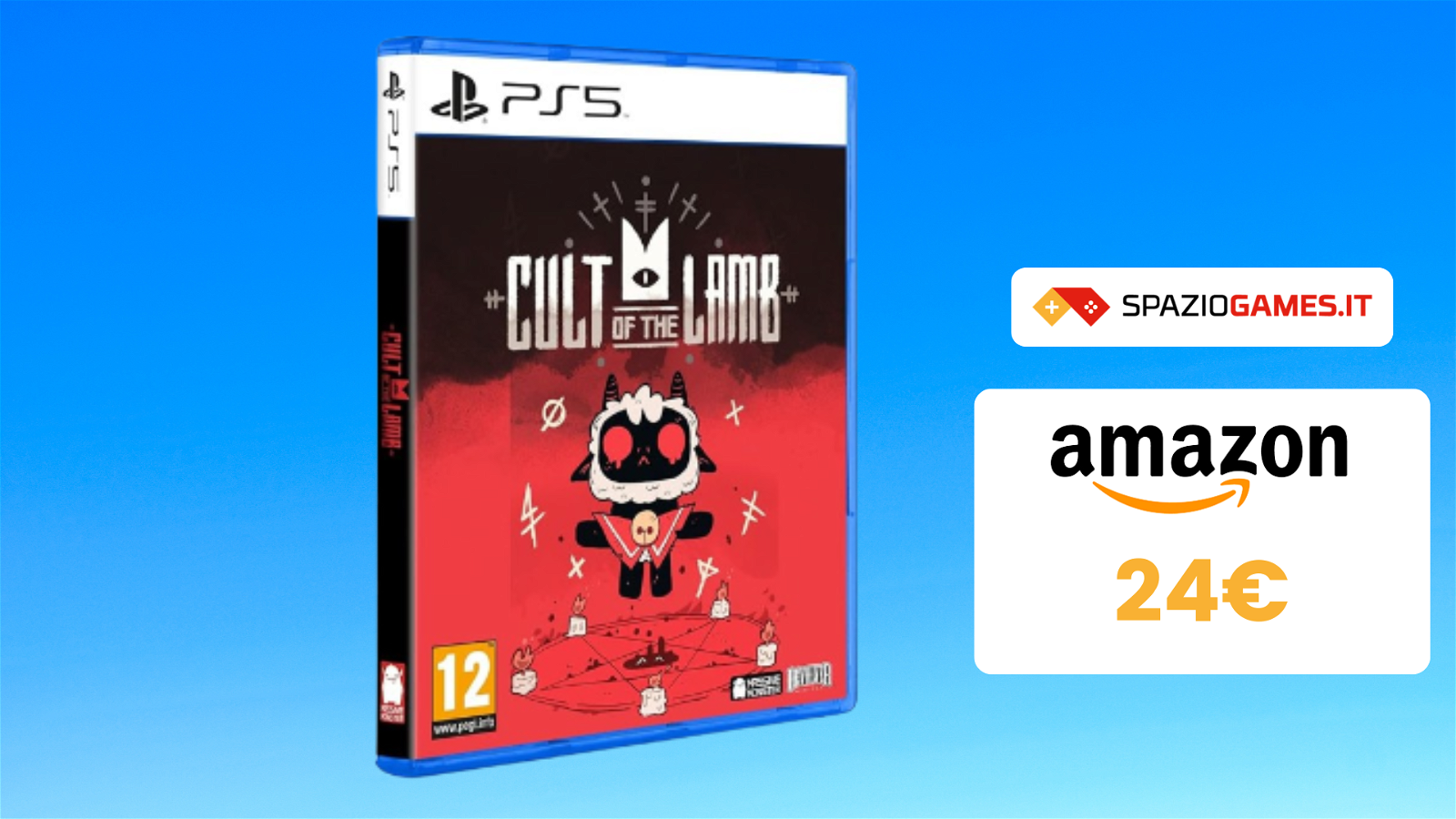 PS5 版《Cult of the Lamb》在 Amazon 上的特价为 24 欧元！