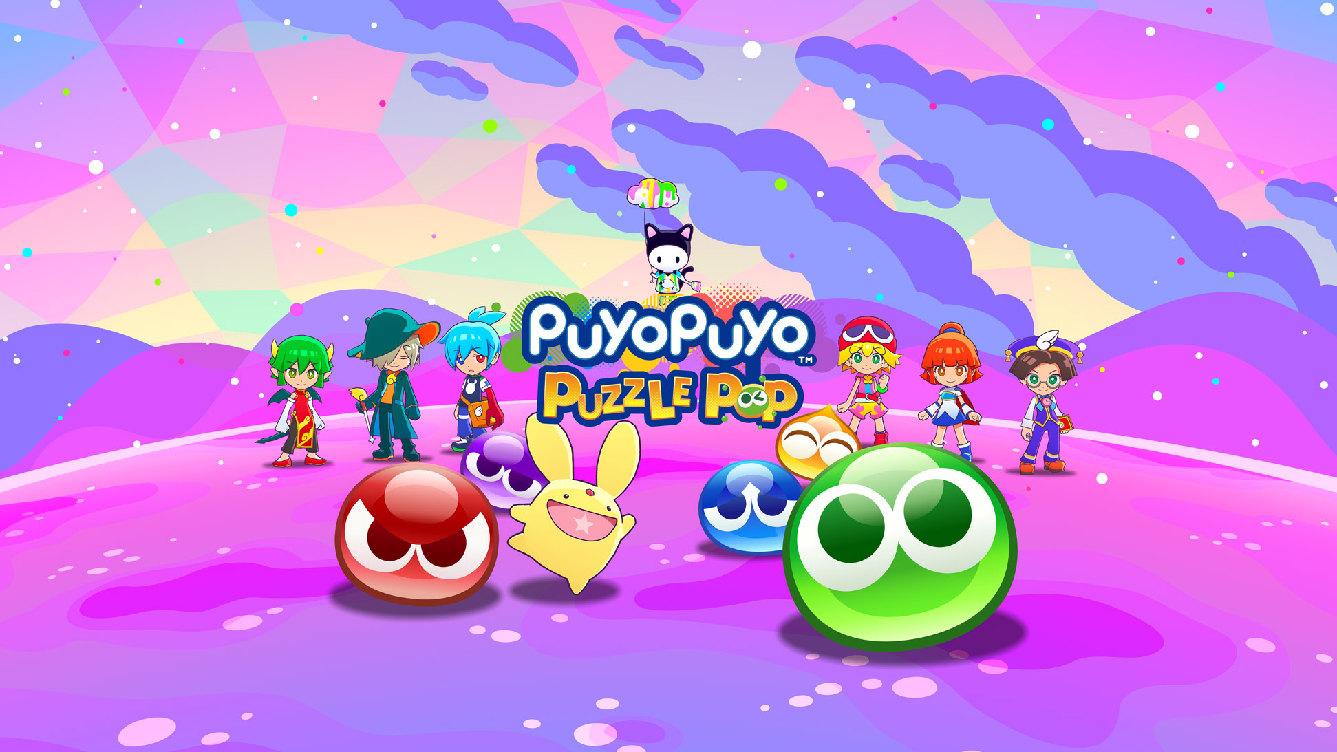 《魔法气泡益智消消乐》现已上架Apple Arcade 收录全新主线故事及4 人线上对战《Puyo Puyo Puzzle Pop》