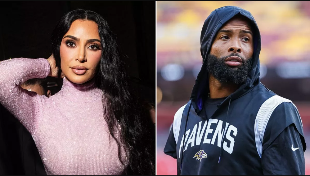 据报道，美国电视明星金·卡戴珊 (Kim Kardashian) 和 NFL 橄榄球运动员小奥德尔·贝克汉姆 (Odell Beckham Jr.) 正在约会。